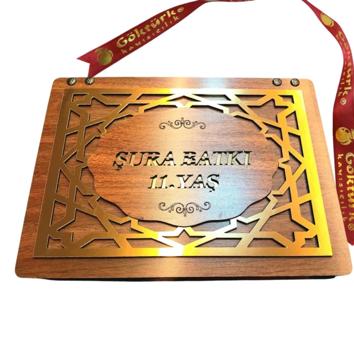 İsme Özel Orta Boy Hediyelik Kayısı Kutusu (1200 gram)