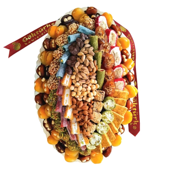 Jumbo Boy Oval Katlı Sepet (3200 gram)
