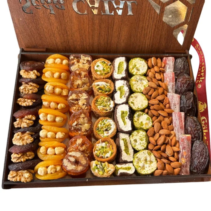 İsme Özel Orta Boy Hediyelik Kayısı Kutusu (1200 gram) - Görsel 2